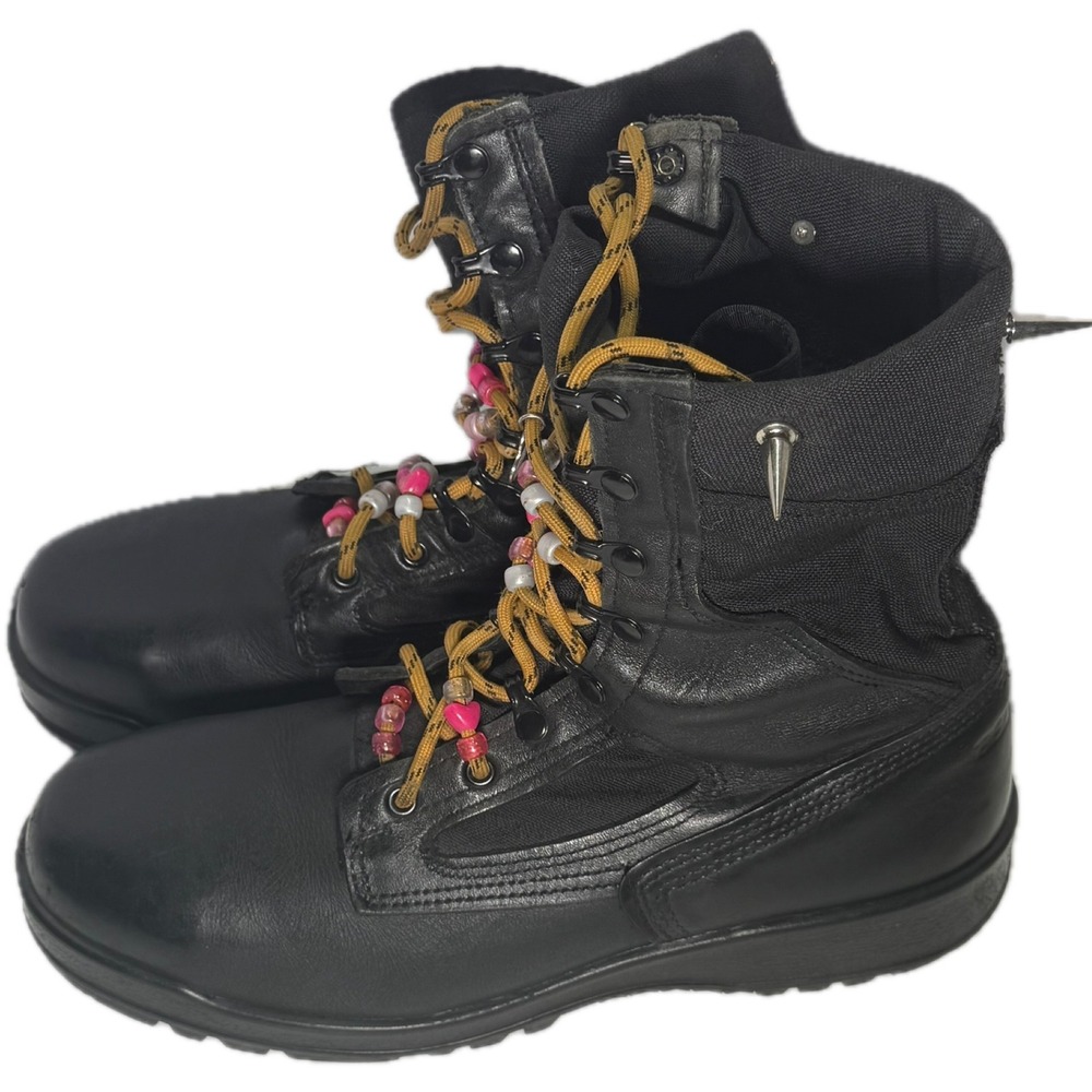 Belleville 300 TRP ST Boots Mens 10 R Black Steel Toe Tactical Spiked Vibram USA